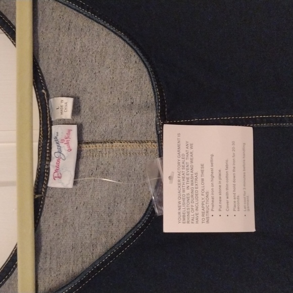 Dream Jeannes by Quacker Factory,Large dress,NEW with tags - Picture 4 of 8